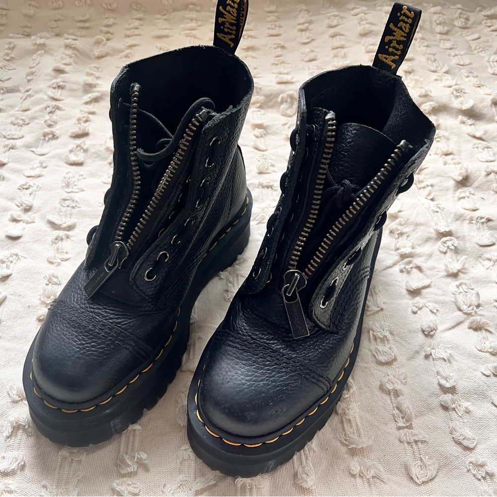 Dr Martens Sinclair Milled Napa Boots - Women’s 38 - Picture 6 of 7
